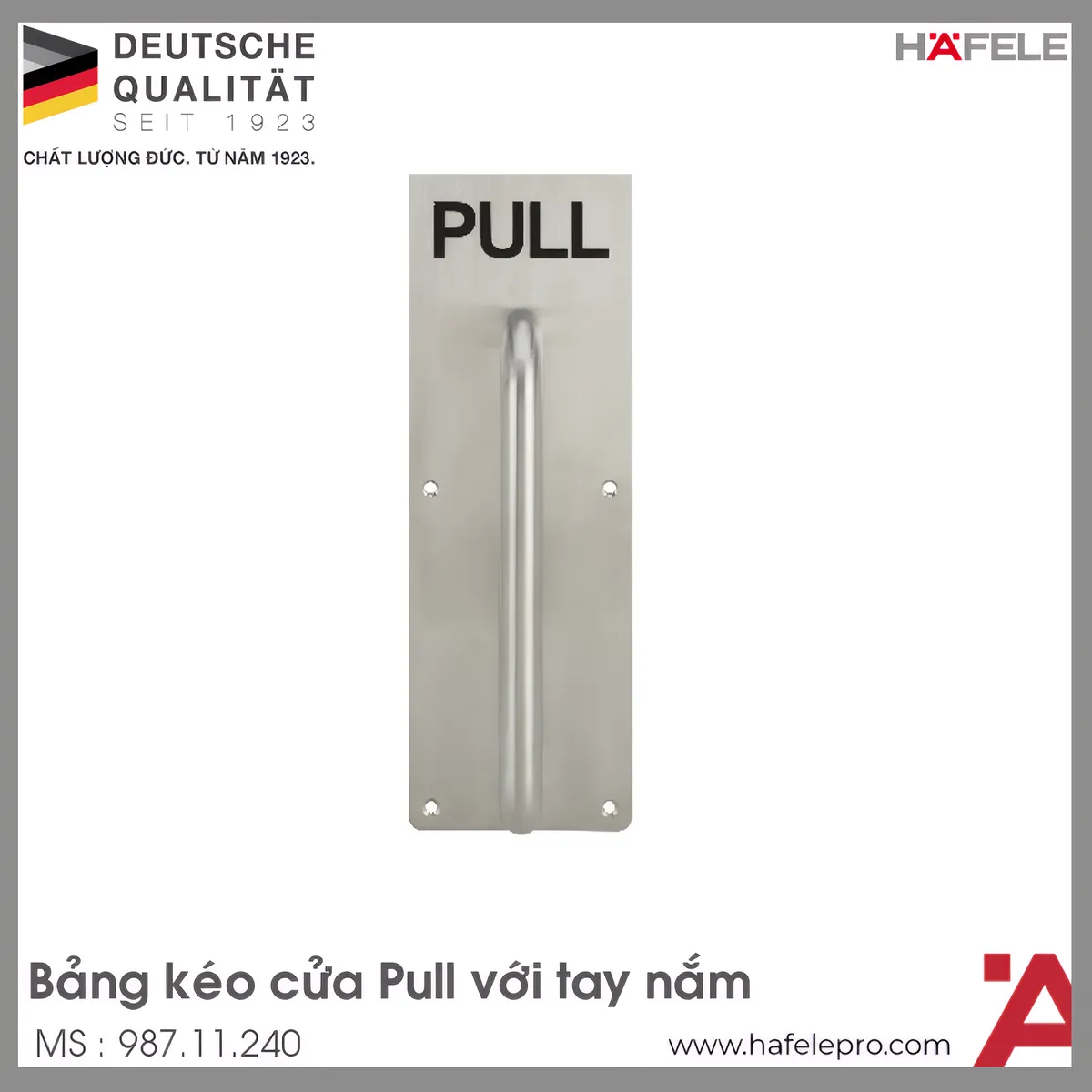 Bảng Kéo Cửa Pull Hafele 987.11.240