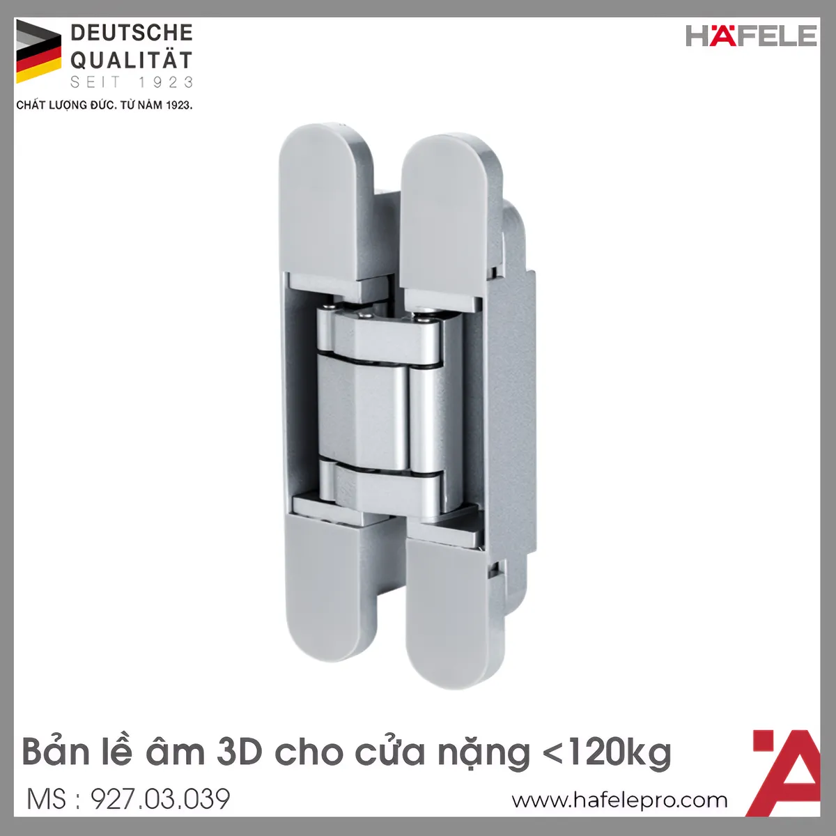 Bản Lề Âm Cửa 120Kg Hafele 927.03.039