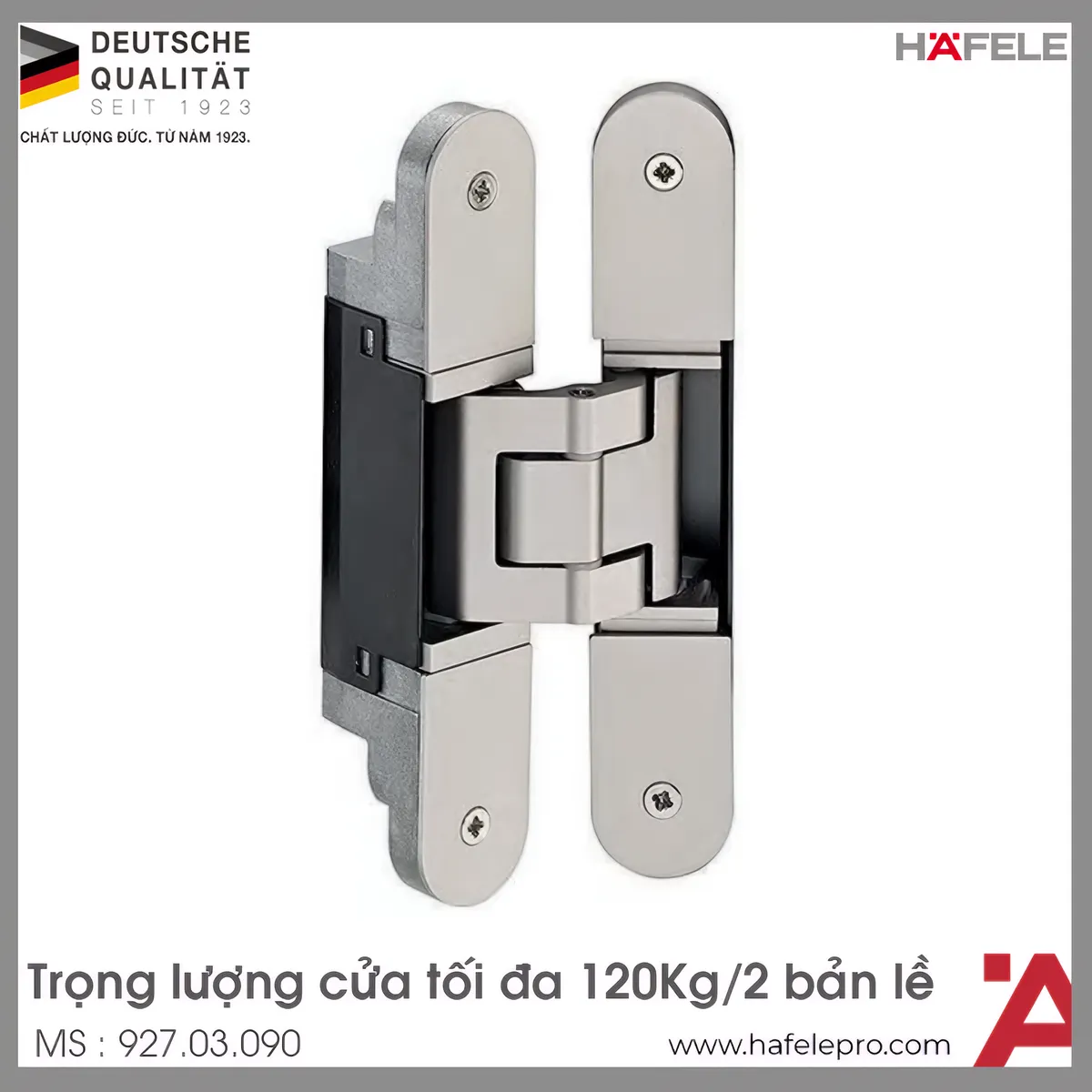 Bản Lề Âm Cửa 120Kg Hafele 927.03.090