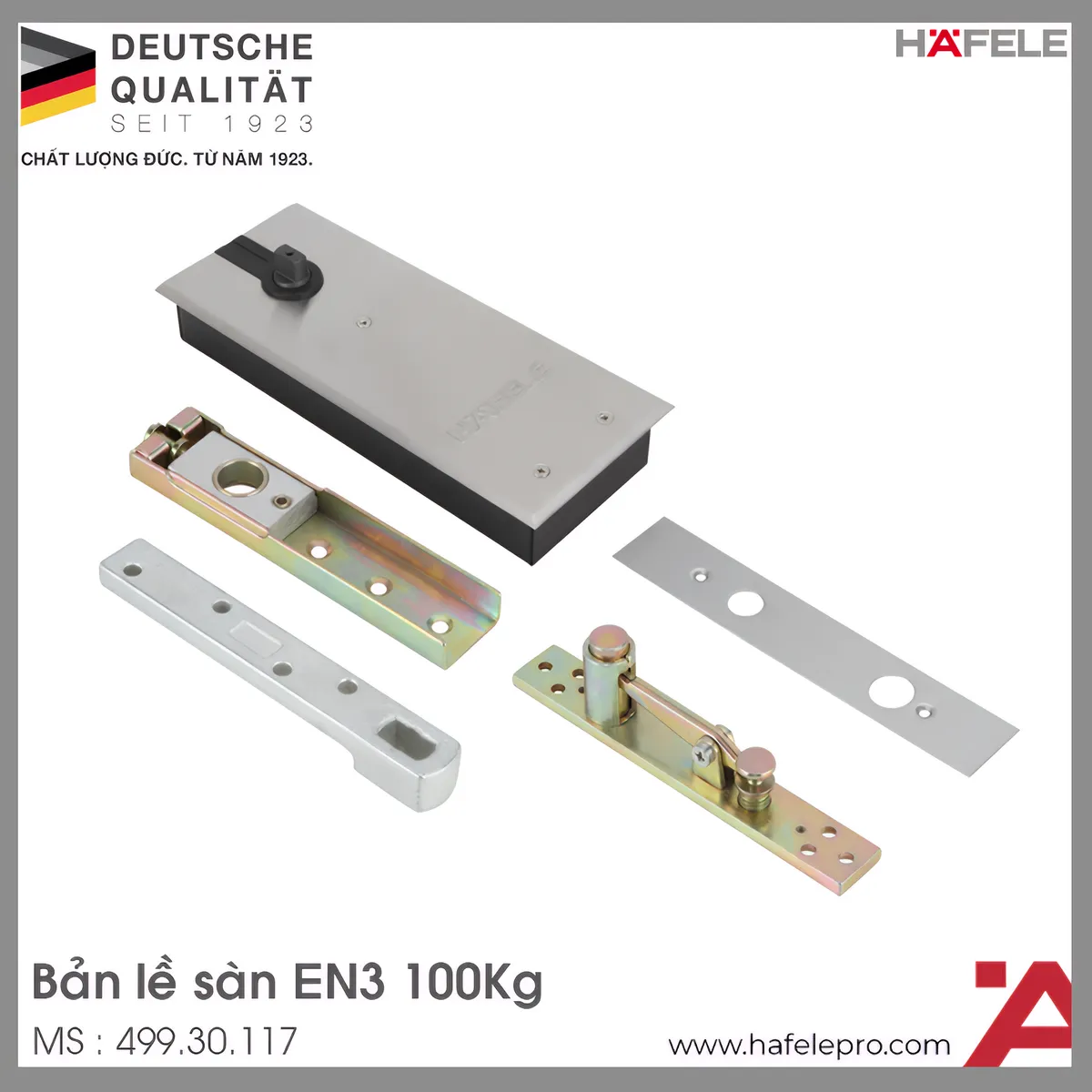 Bản Lề Sàn EN3 100Kg Hafele 499.30.117