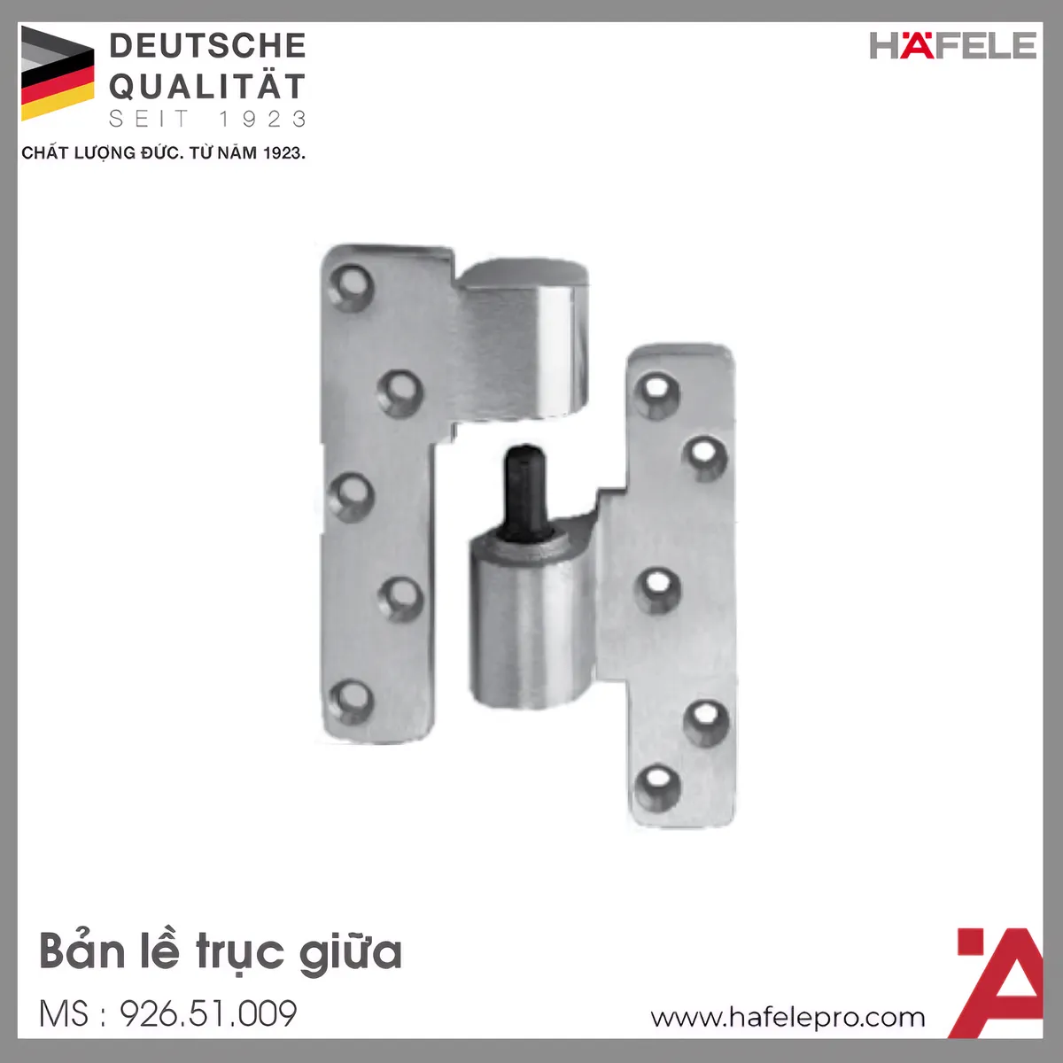 Bản Lề Trục Giữa Hafele 926.51.009