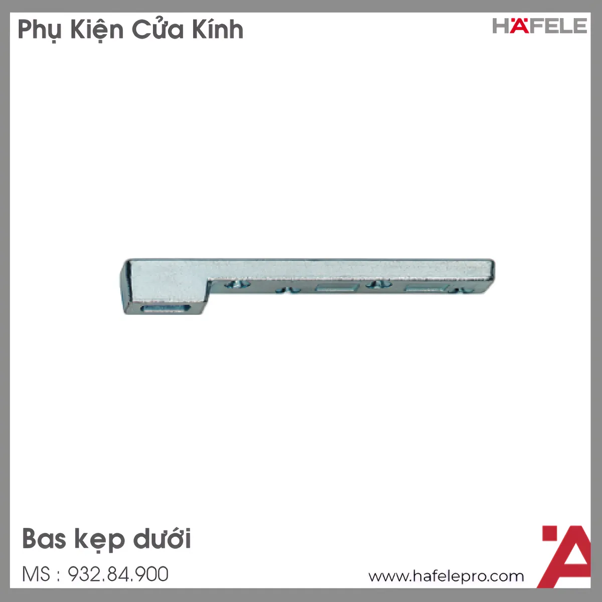 Bas Kẹp Dưới Hafele 932.84.900