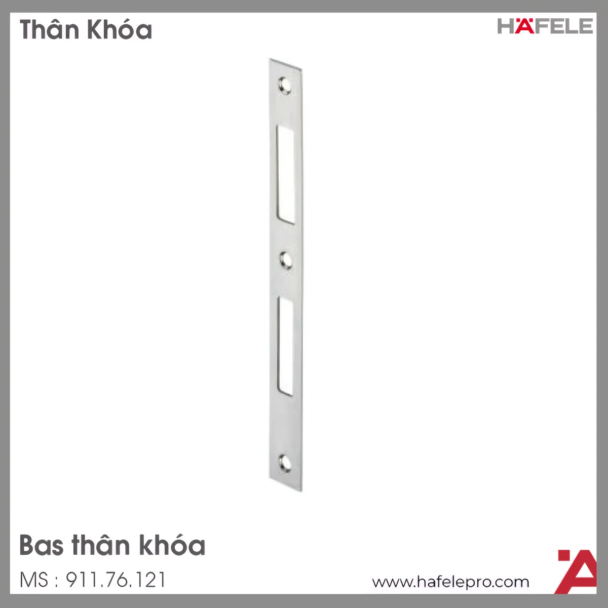Bas Thân Khóa Hafele 911.76.121