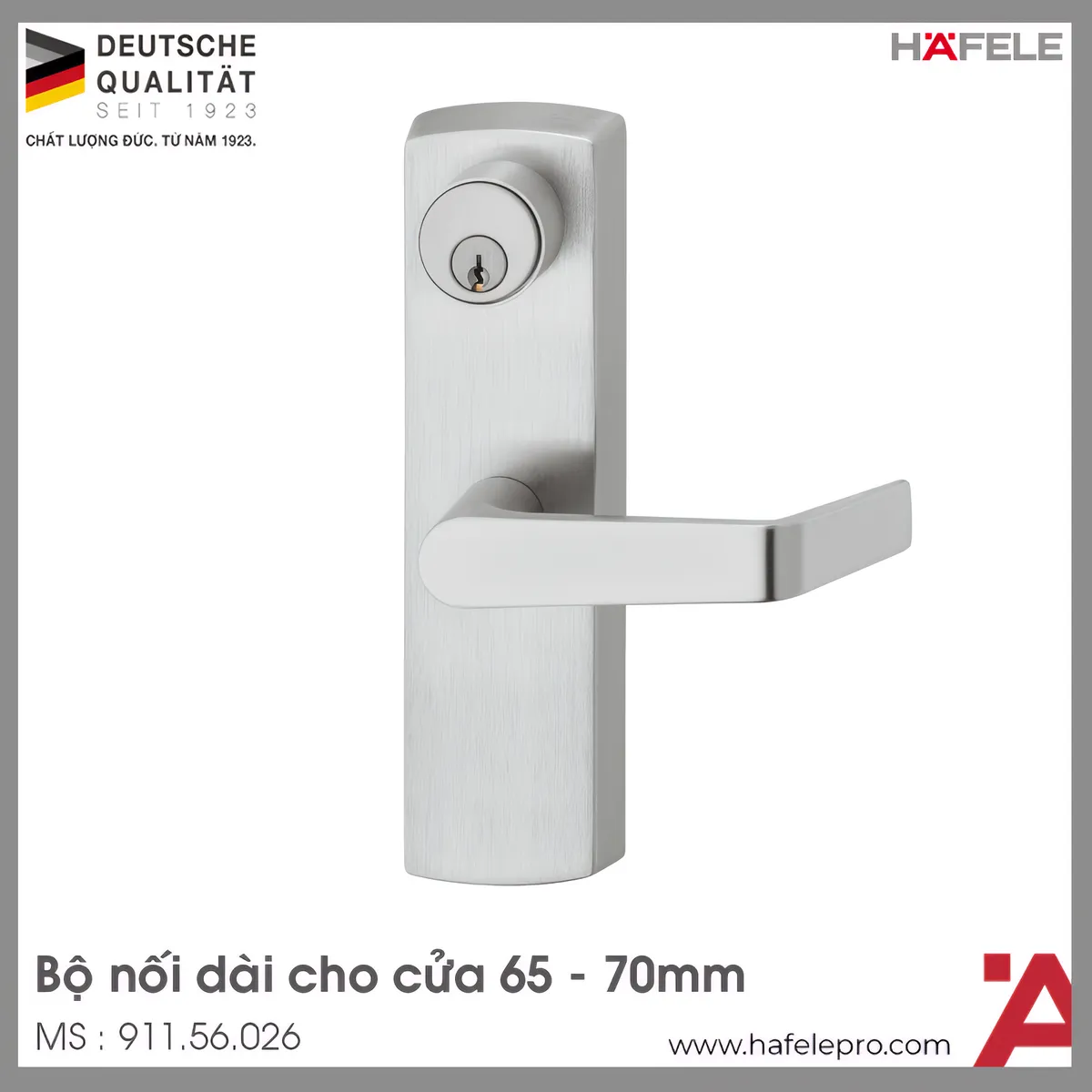 Bộ Nối Dài Cho Cửa 65 – 70mm Hafele 911.56.026