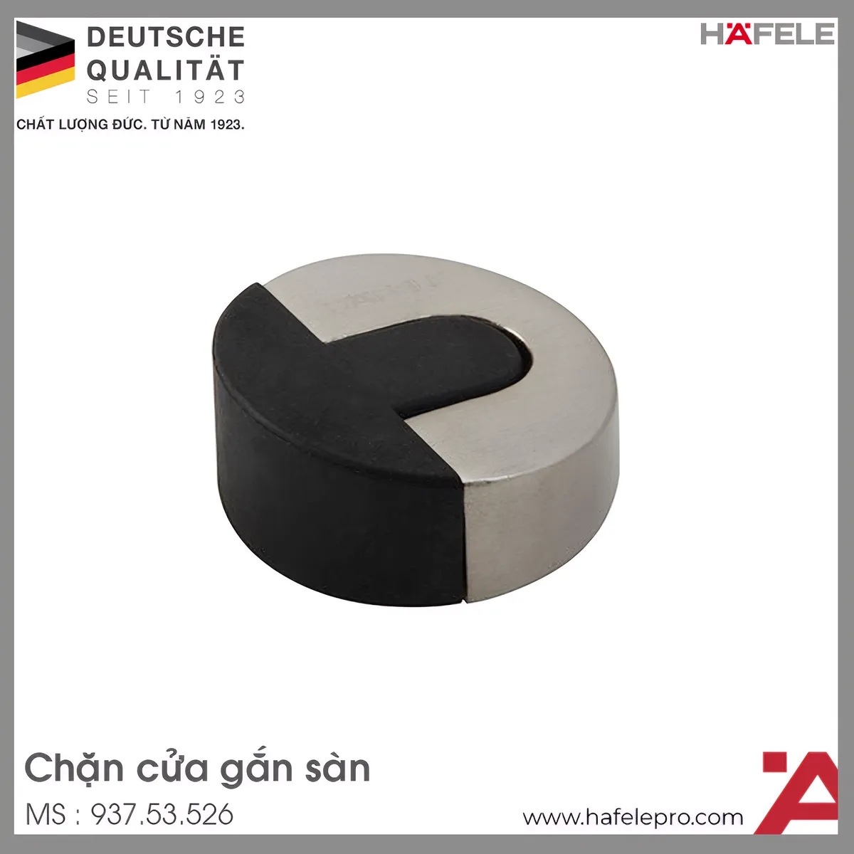 Chặn Cửa Gắn Sàn Hafele 937.53.526