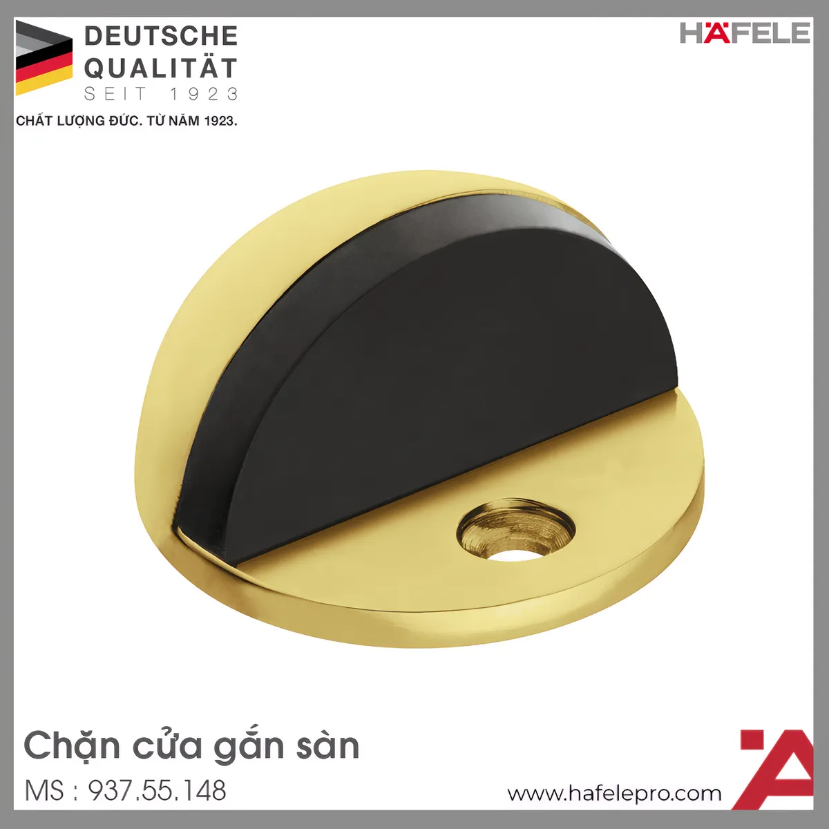 Chặn Cửa Gắn Sàn Hafele 937.55.148