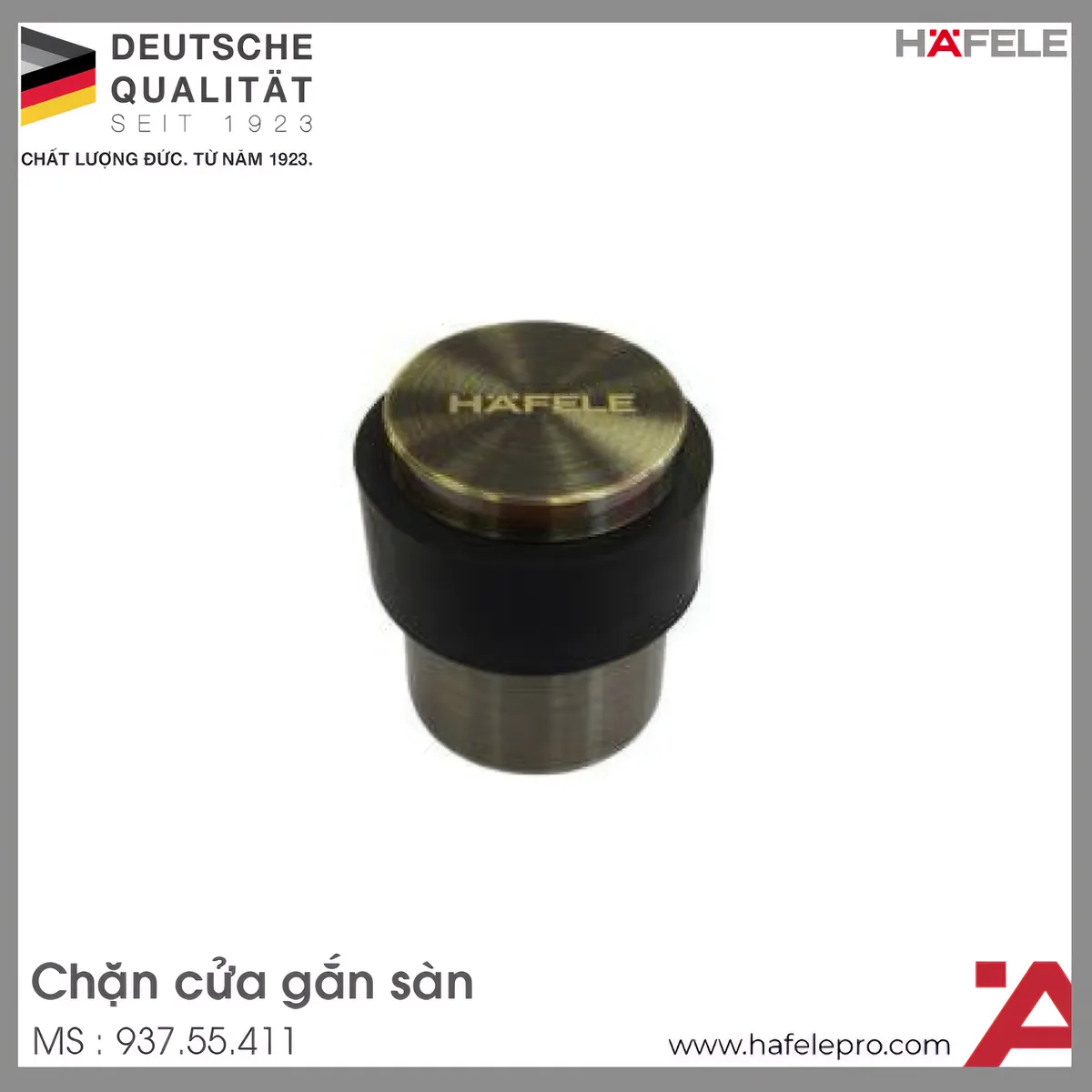 Chặn Cửa Gắn Sàn Hafele 937.55.411