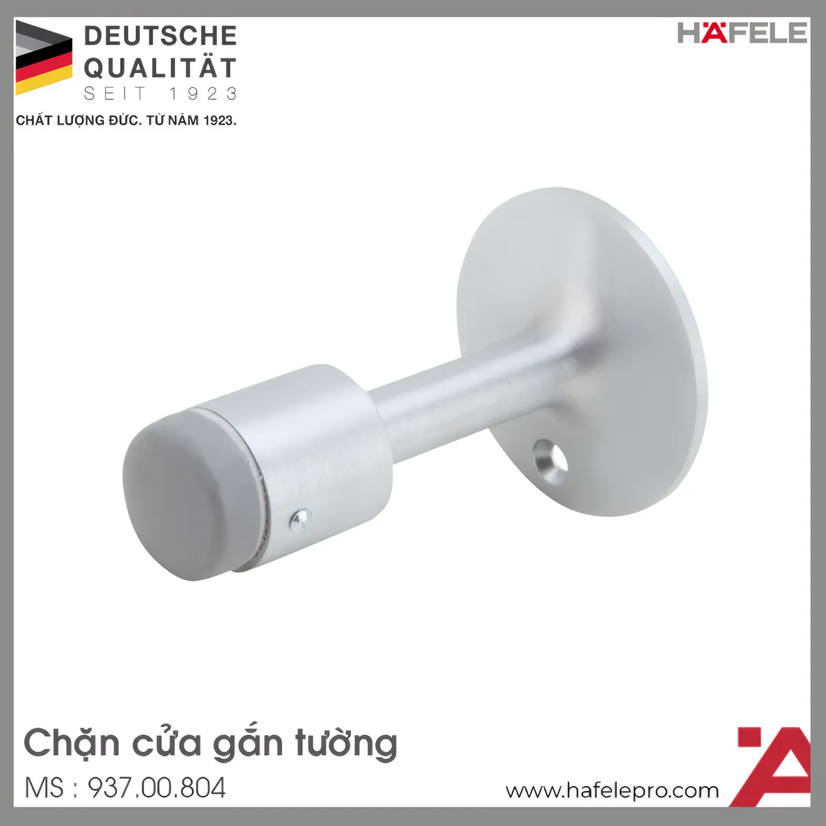 Chặn Cửa Gắn Tường Hafele 937.00.804