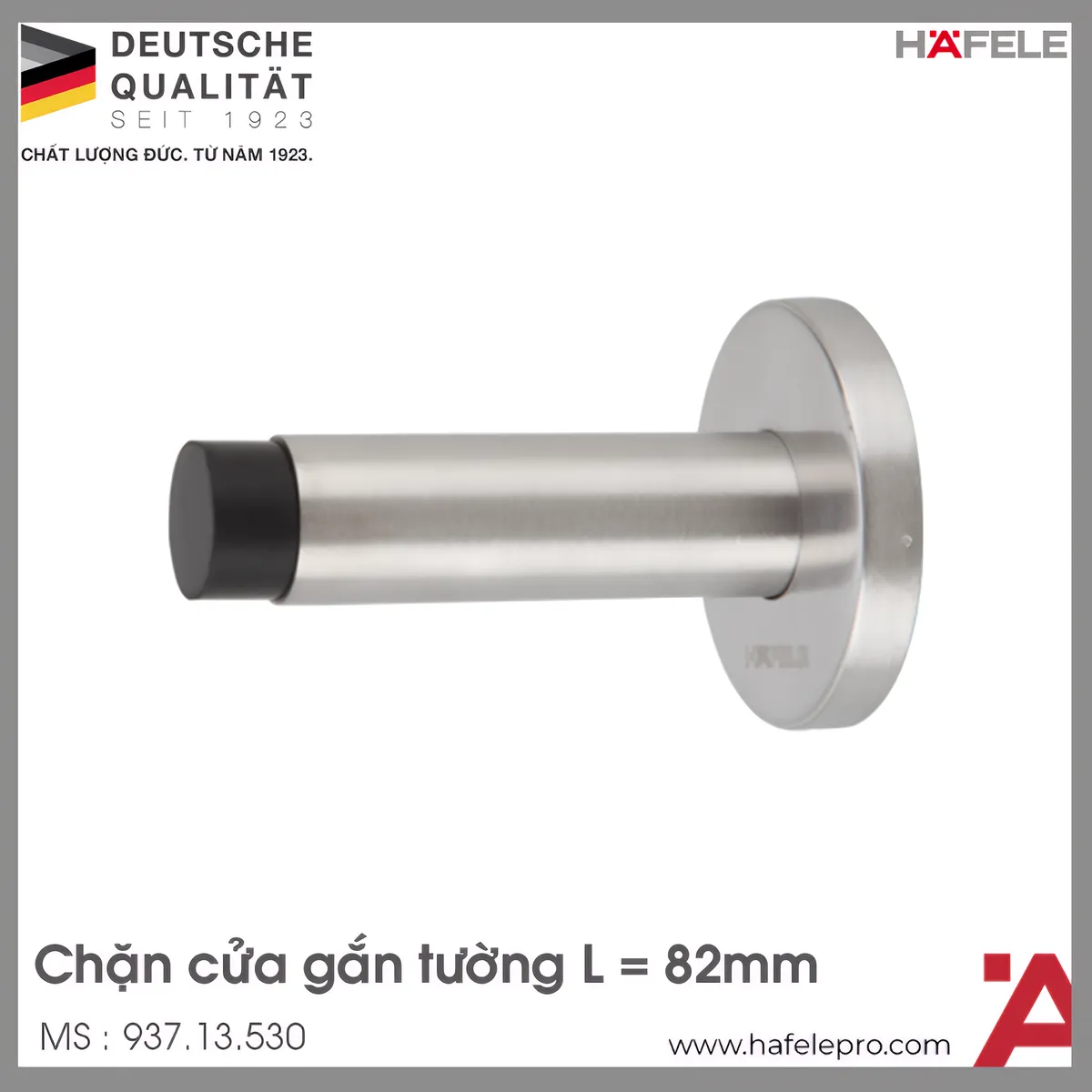 Chặn Cửa Gắn Tường Hafele 937.13.530