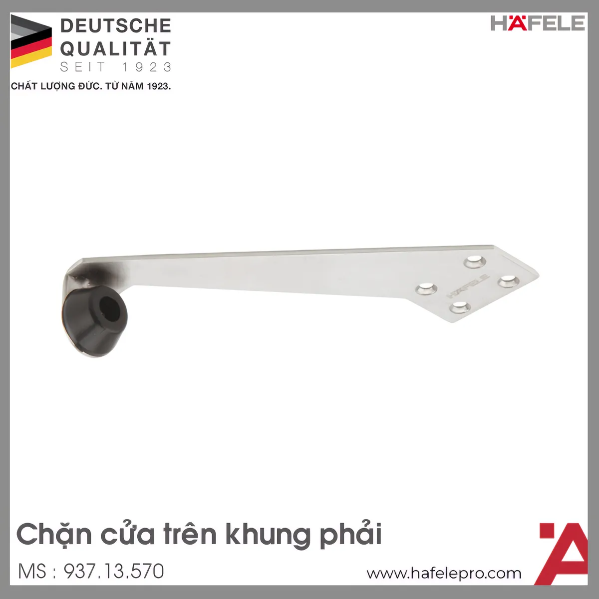 Chặn Cửa Trên Khung Phải Hafele 937.13.570