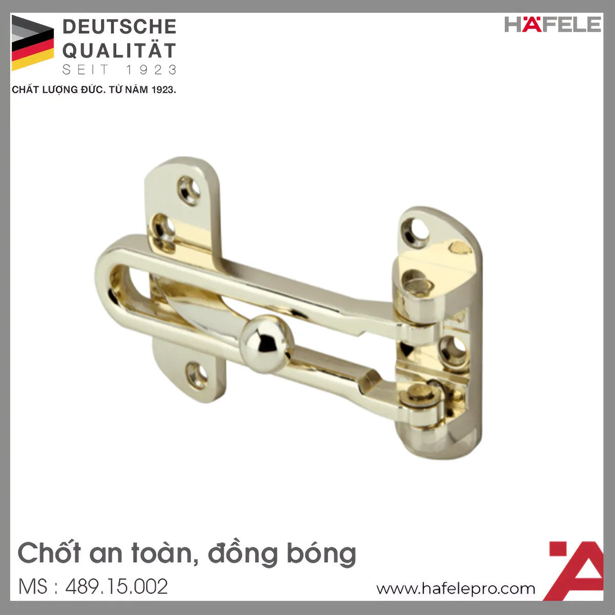 Chốt An Toàn Hafele 489.15.002