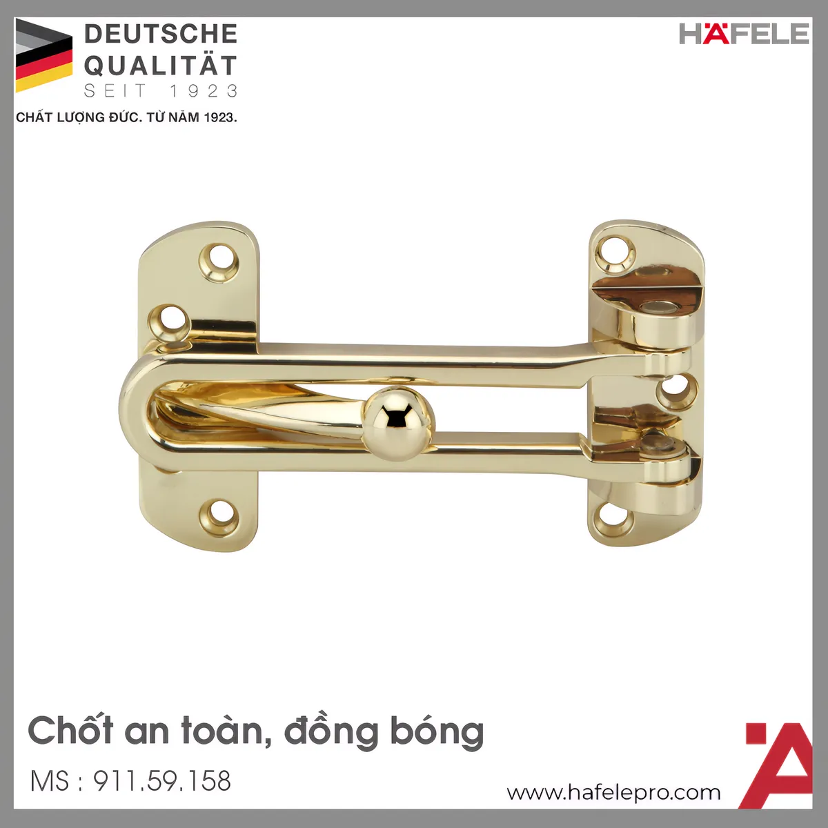 Chốt An Toàn Dạng Gài Hafele 911.59.158