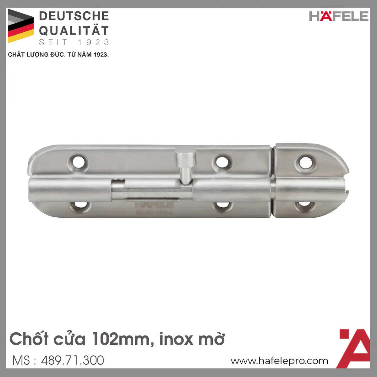 Chốt Cửa 102mm Hafele 489.71.300