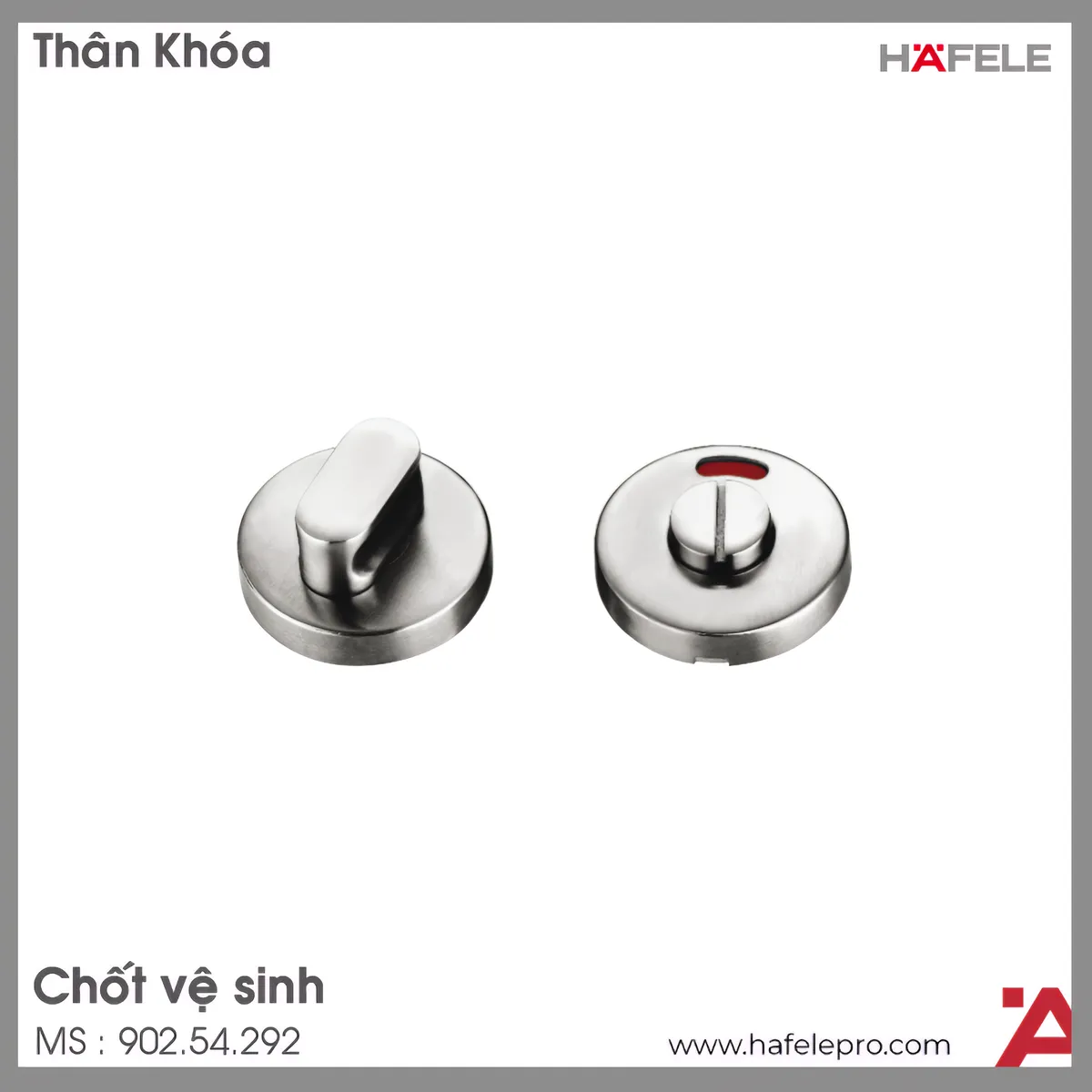 Chốt Vệ Sinh Hafele 902.54.292