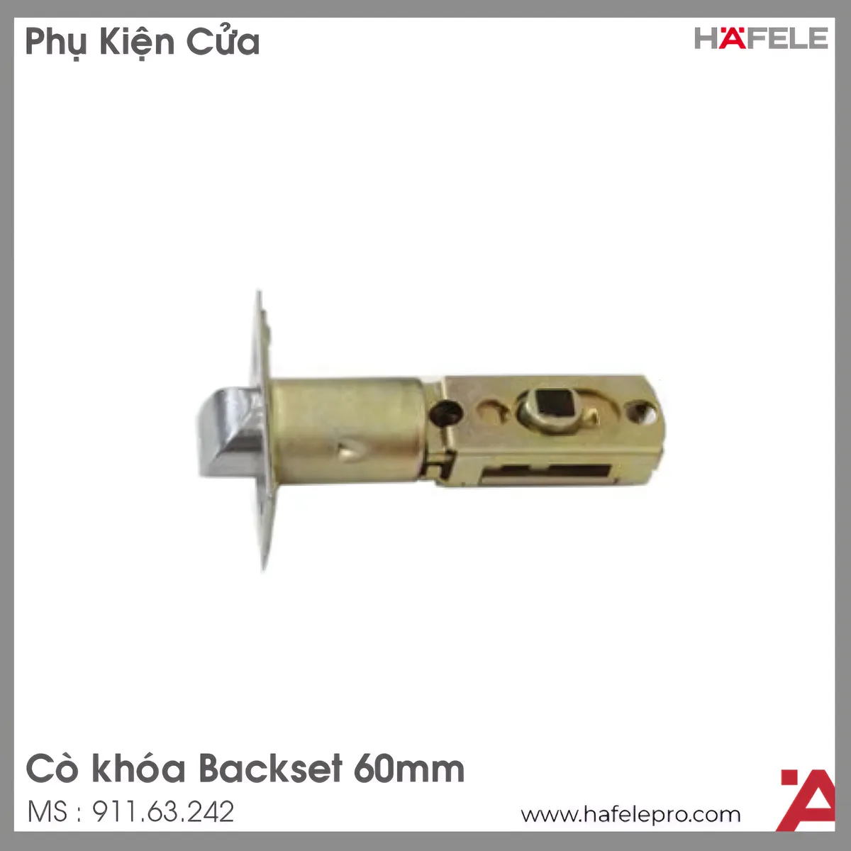 Cò Khóa 60mm Hafele 911.63.242
