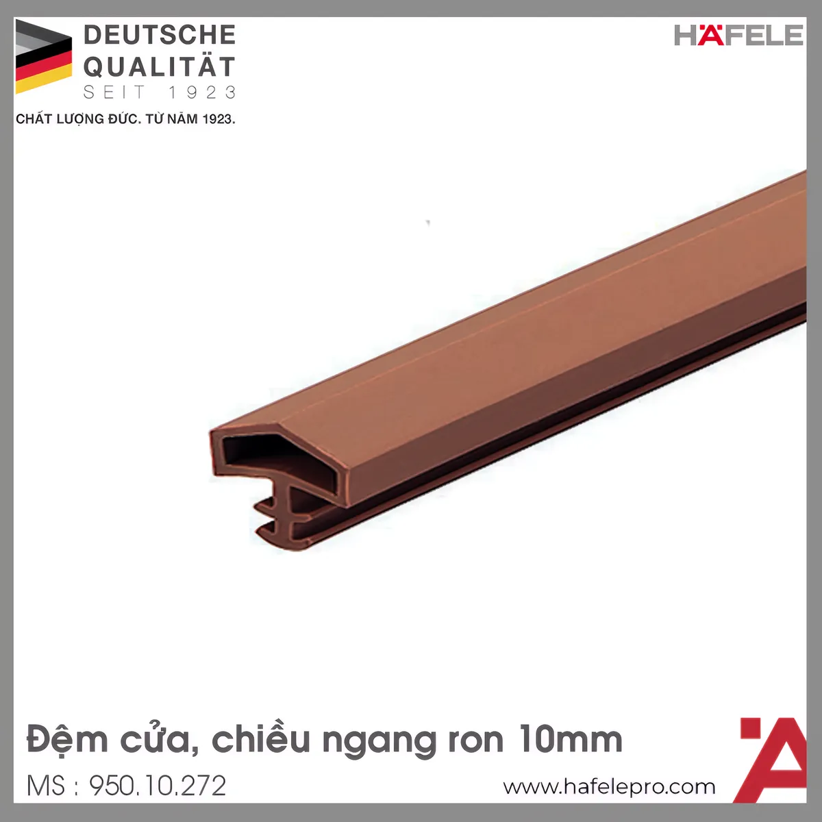 Đệm Khí Cho Cửa 10mm Hafele 950.10.272