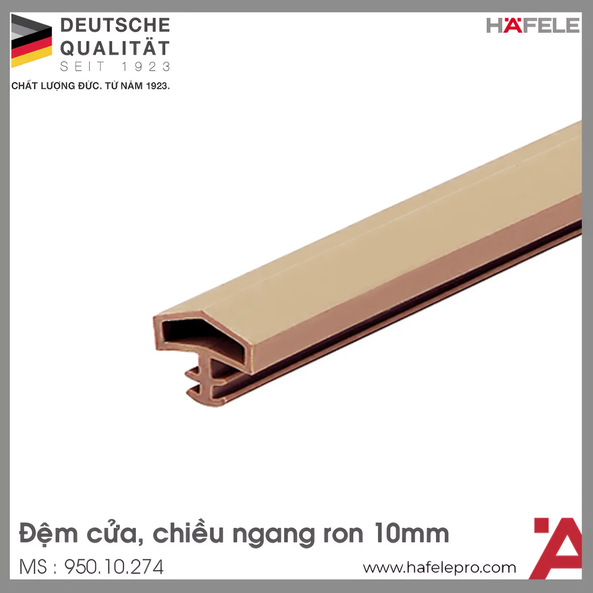 Đệm Khí Cho Cửa 10mm Hafele 950.10.274