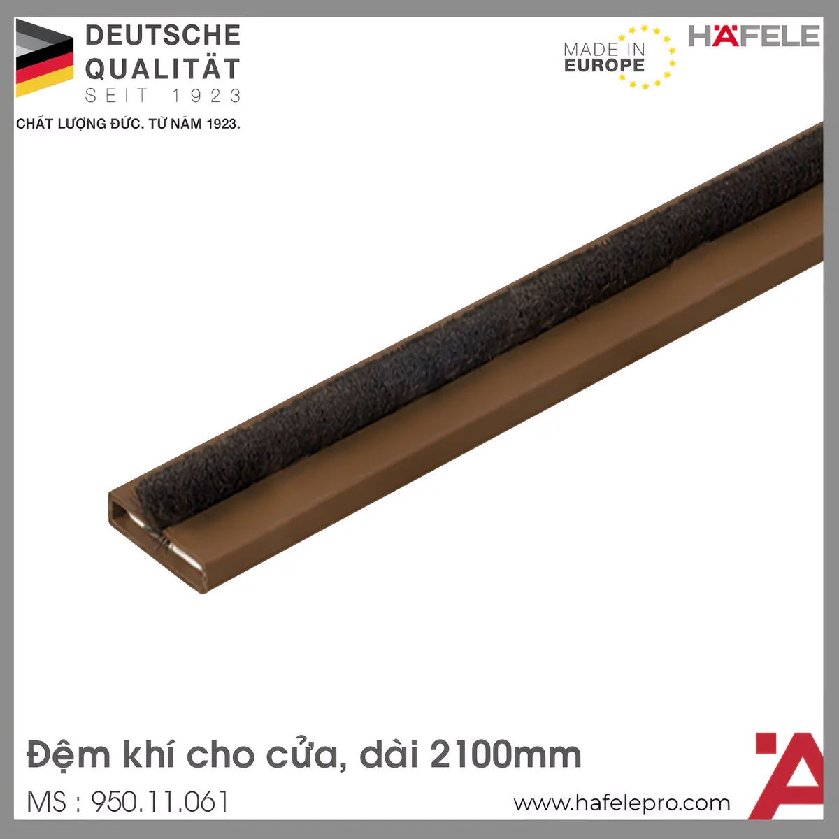 Đệm Cửa Chống Cháy Và Chống Khói Hafele 950.11.061