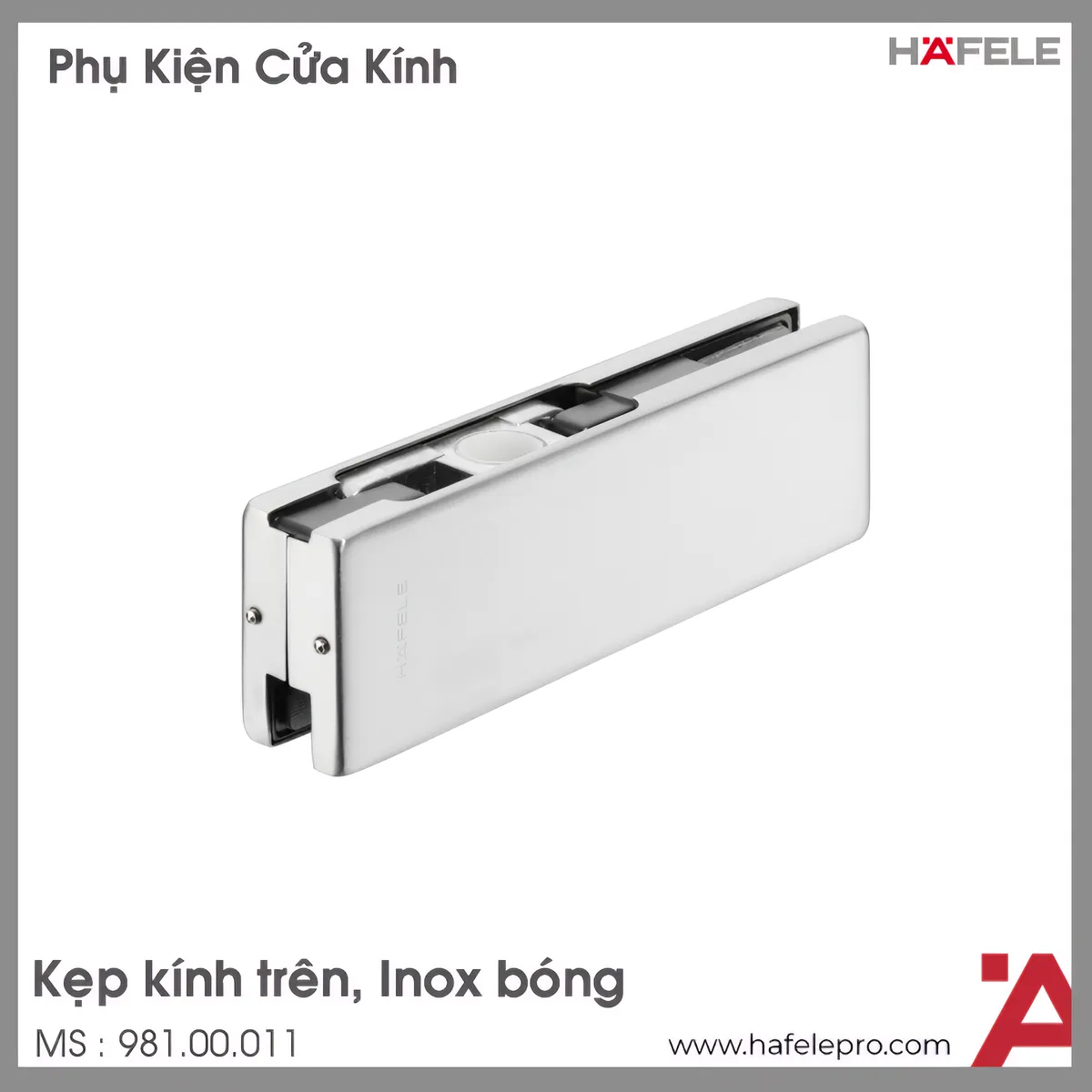 Kẹp Kính Trên Hafele 981.00.011