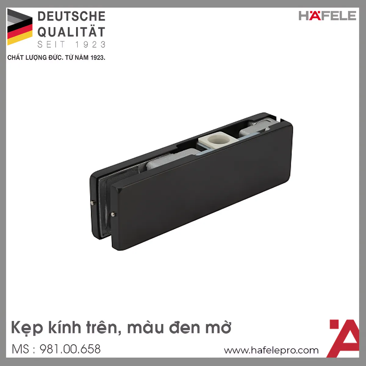 Kẹp Kính Trên Hafele 981.00.658