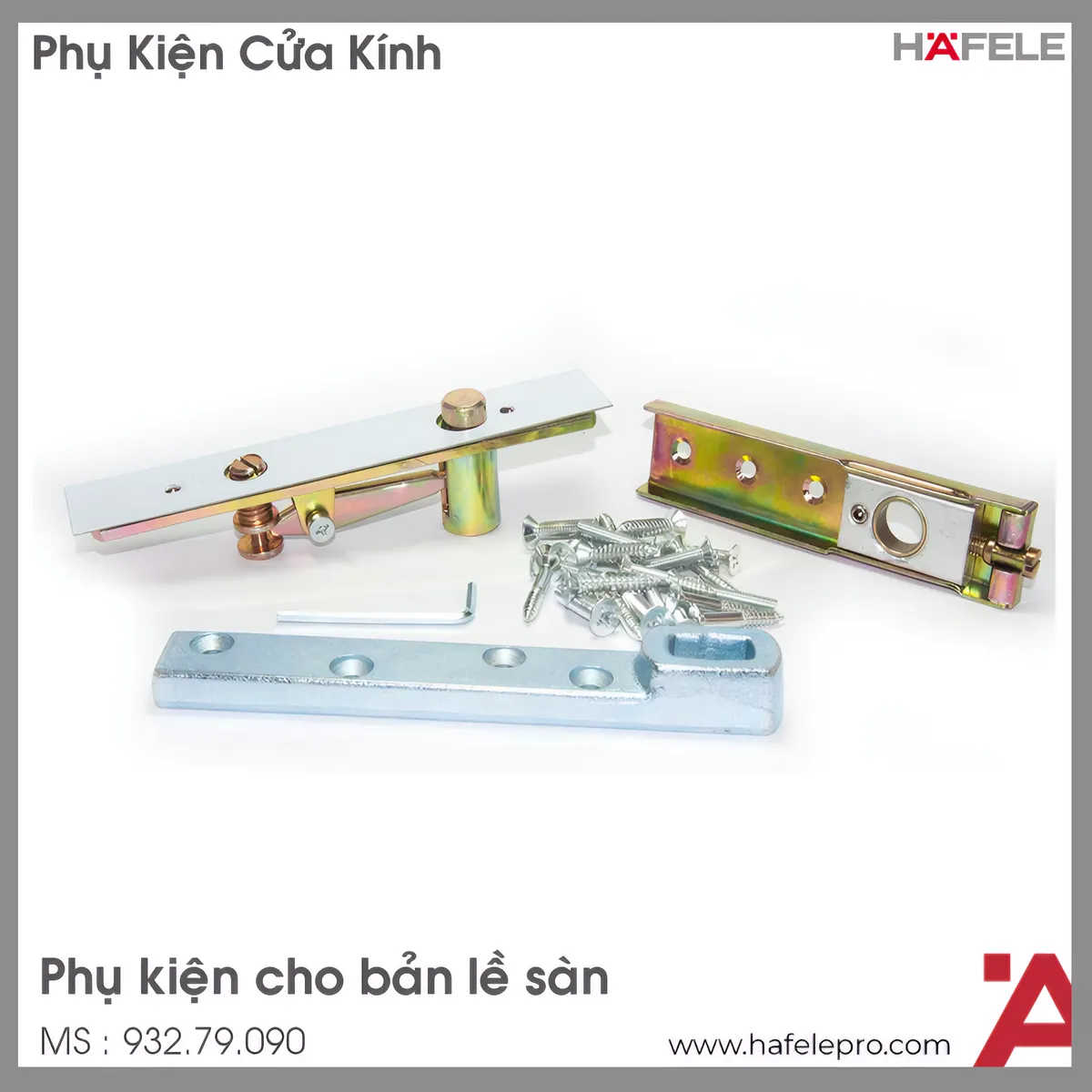 Phụ Kiện Cho Bản Lề Sàn Hafele 932.79.090
