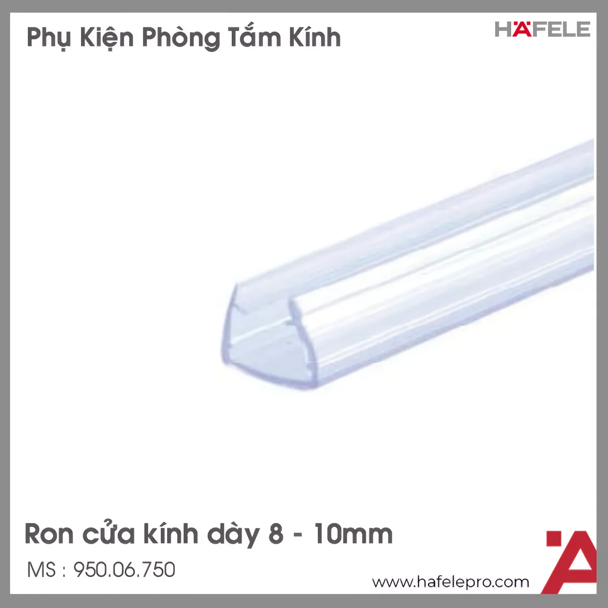 Ron Cửa Kính 8 – 10mm Hafele 950.06.750