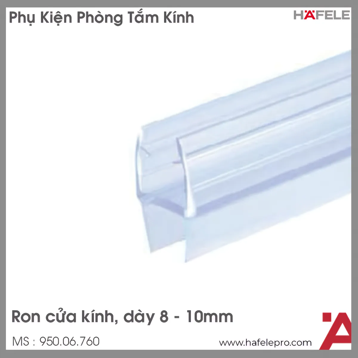 Ron Cửa Kính 8 – 10mm Hafele 950.06.760