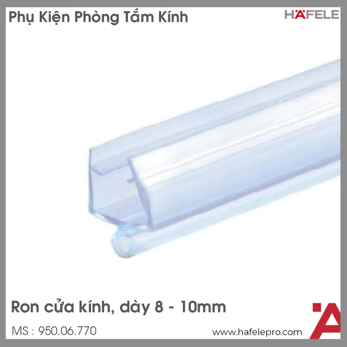Ron Cửa Kính 8 – 10mm Hafele 950.06.770