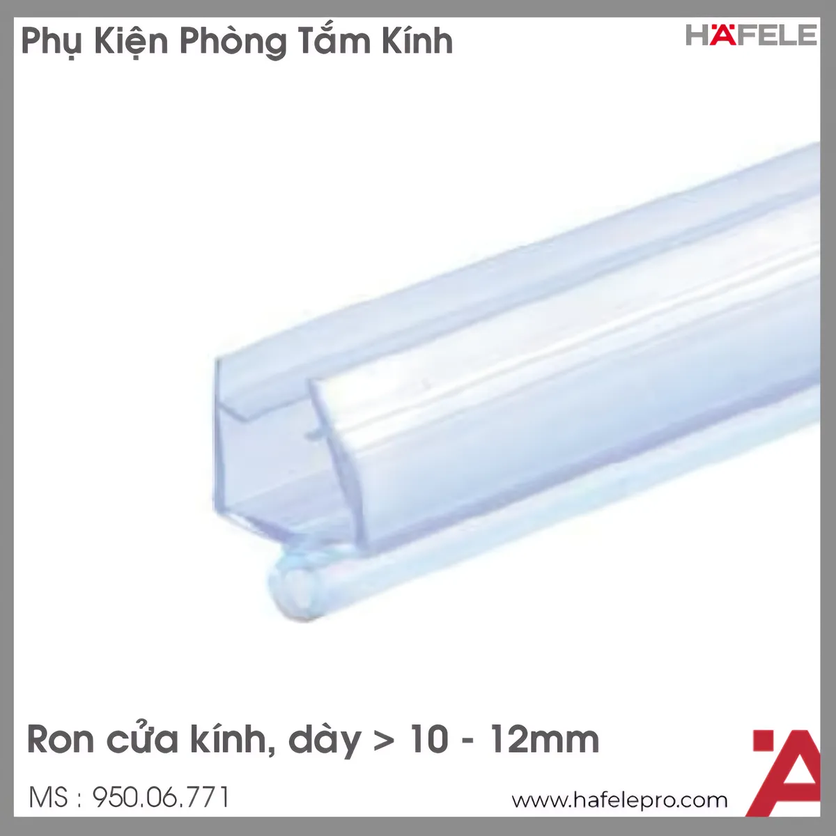 Ron Cửa Kính 10 – 12mm Hafele 950.06.771