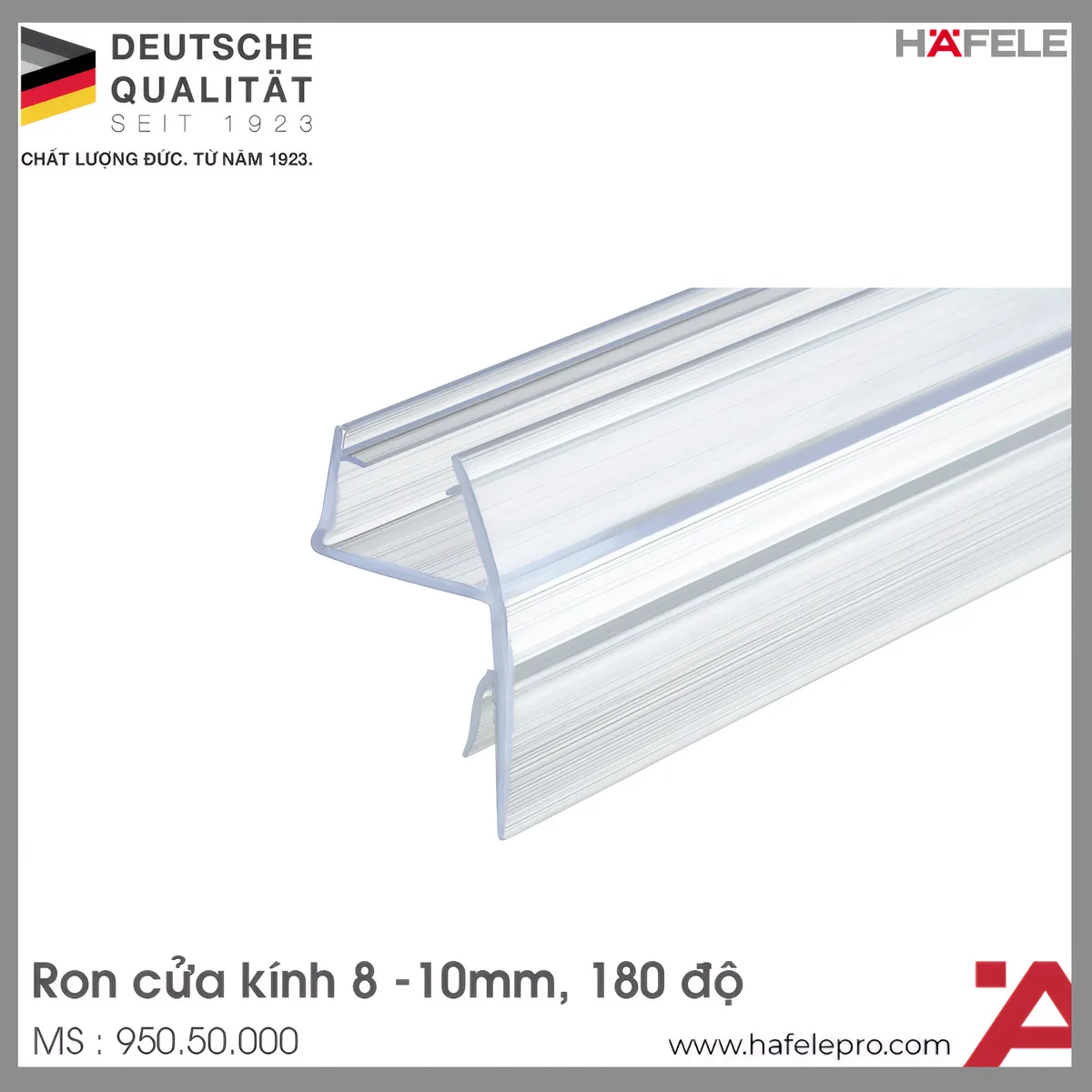 Ron Cửa Kính 180° Hafele 950.50.000