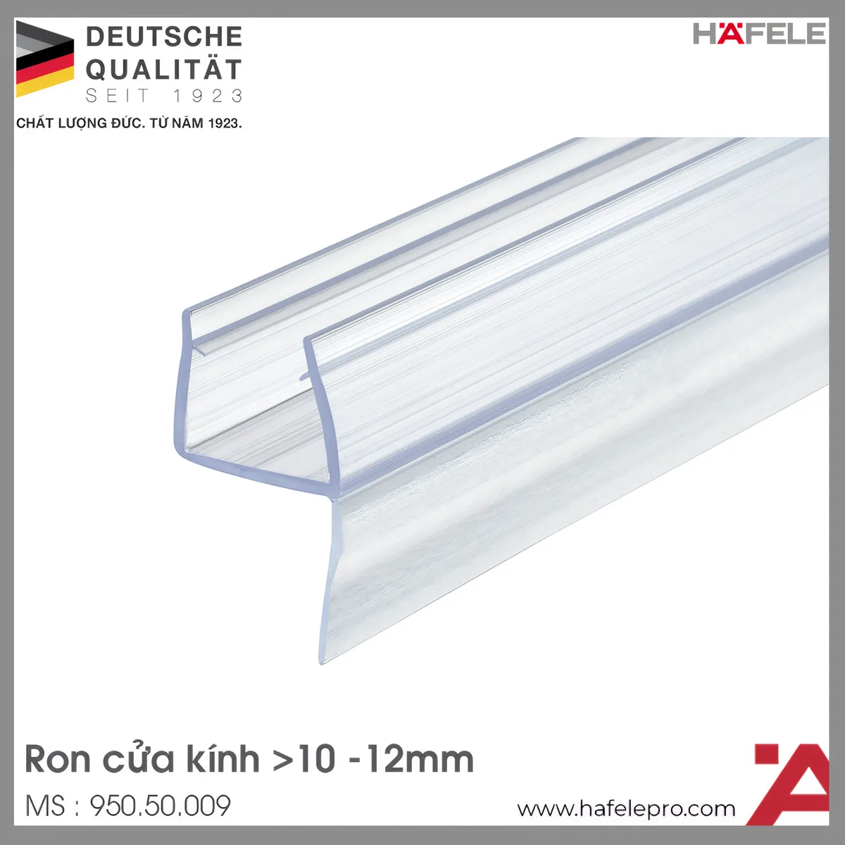 Ron Cửa Kính 10 – 12mm Hafele 950.50.009