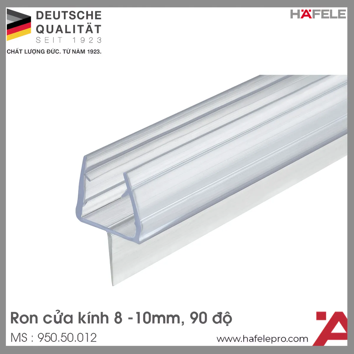 Ron Cửa Phòng Tắm Kính 8 – 10mm Hafele 950.50.012
