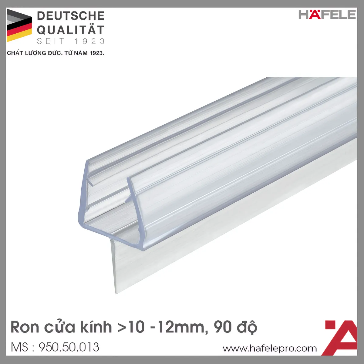 Ron Cửa Phòng Tắm Kính 10 – 12mm Hafele 950.50.013