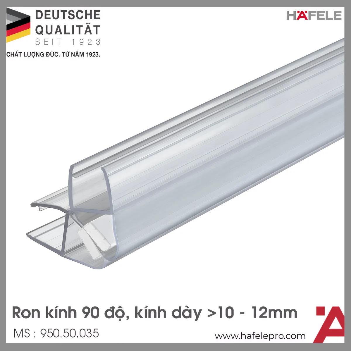 Ron Cửa Kính 10 – 12mm Nam Châm 90º Hafele 950.50.035
