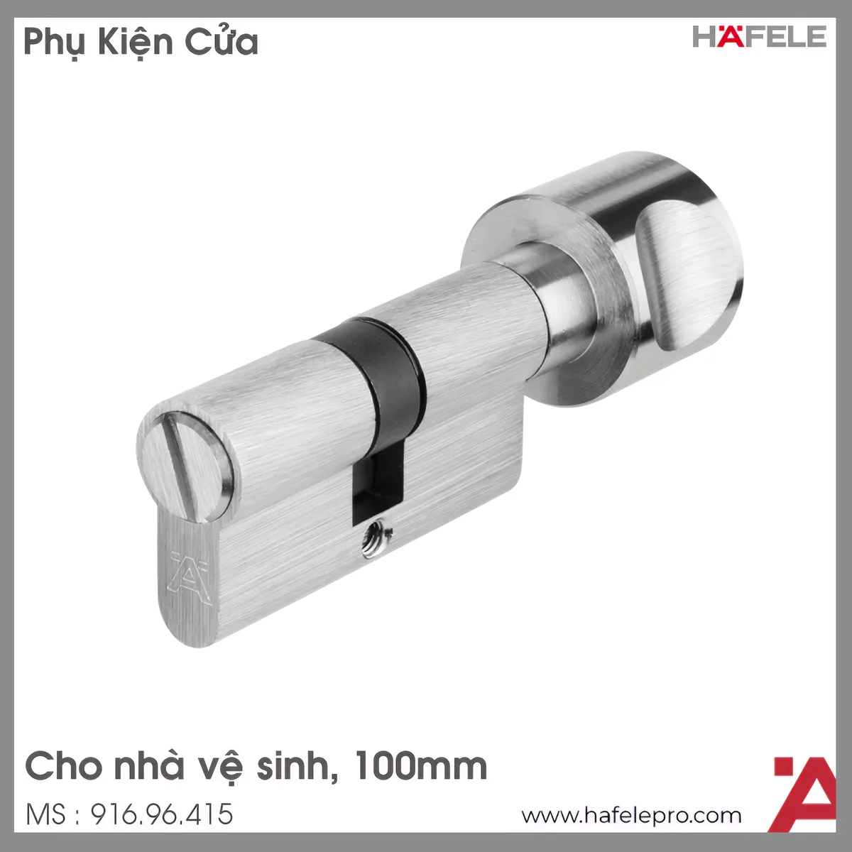 Ruột Khóa Nhà Vệ Sinh 100mm Hafele 916.96.415