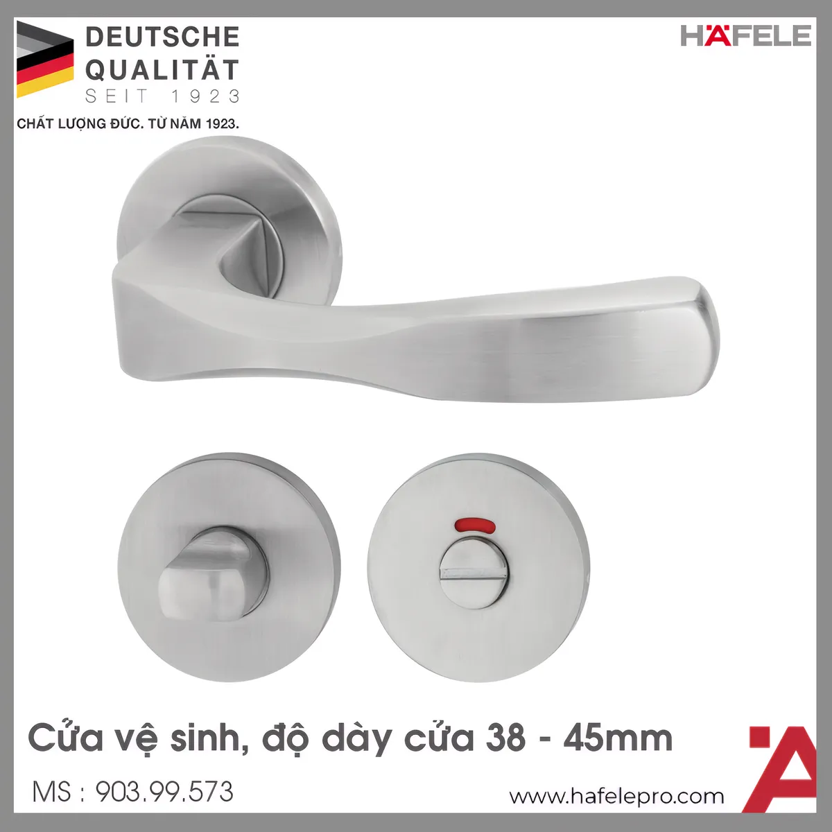 Tay Nắm Gạt Có Nắp Che Hafele 903.99.573