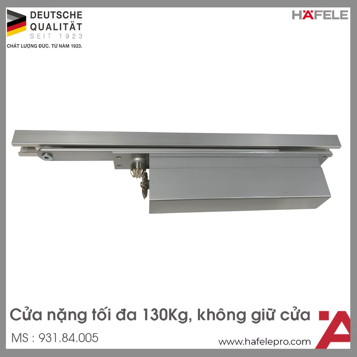 Tay Đẩy Hơi Cùi Chỏ Âm 150Kg Hafele 931.84.005