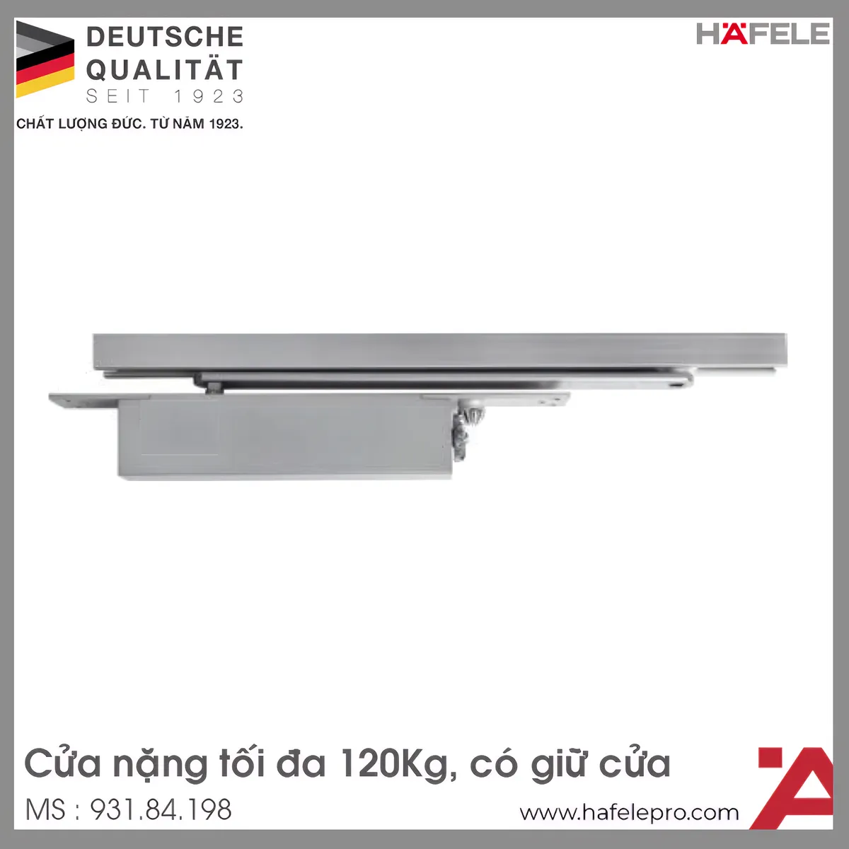 Cùi Chỏ Hơi Lắp Âm 120Kg DCL33N Hafele 931.84.198
