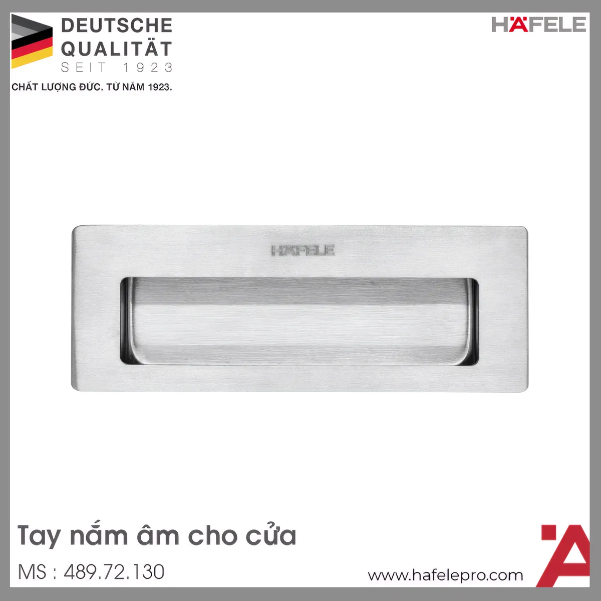 Tay Nắm Âm Cho Cửa Hafele 489.72.130