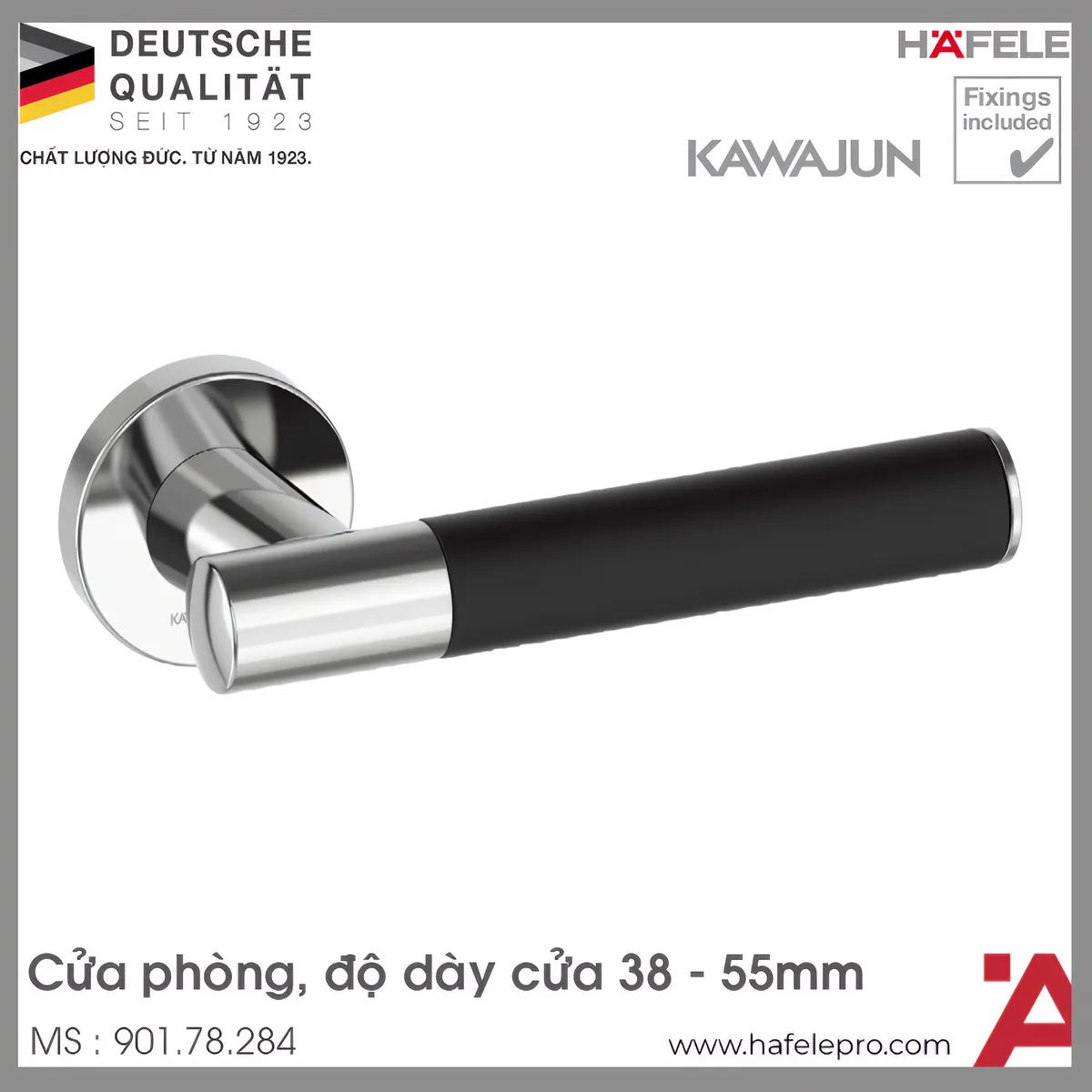 Tay Nắm Gạt Cửa Phòng Hafele 901.78.284