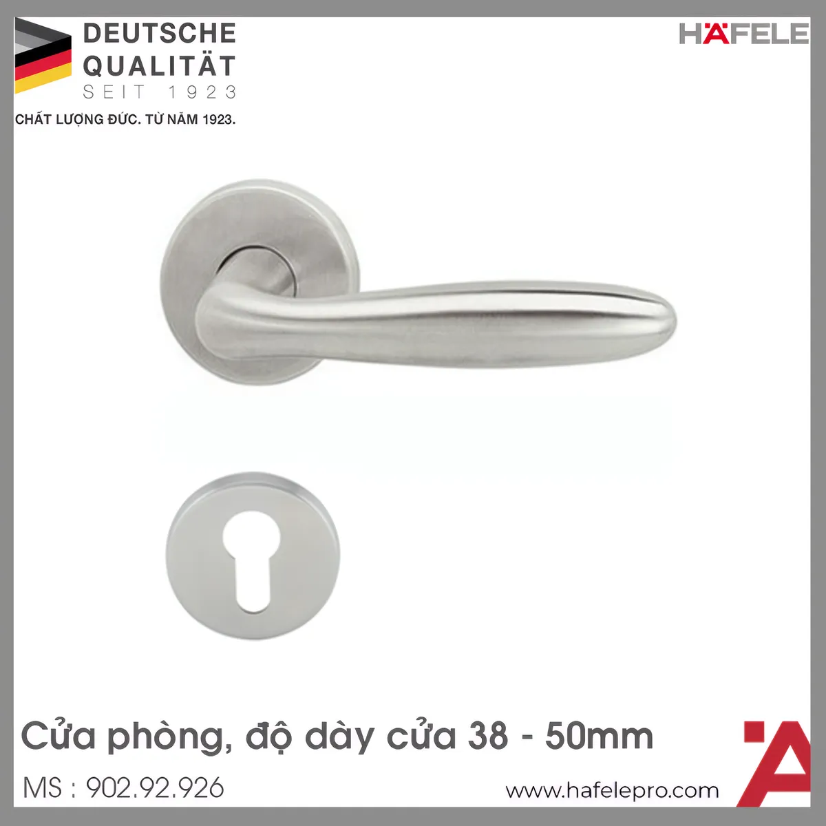 Tay Nắm Gạt Cửa Phòng Hafele 902.92.926