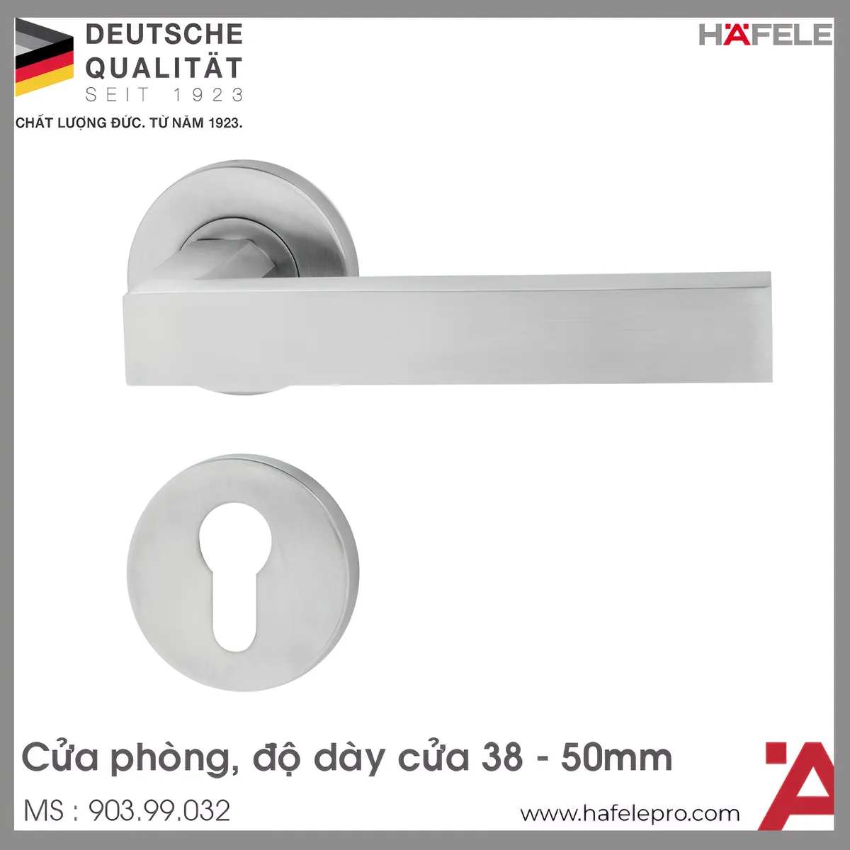 Tay Nắm Gạt Cửa Phòng Hafele 903.99.033