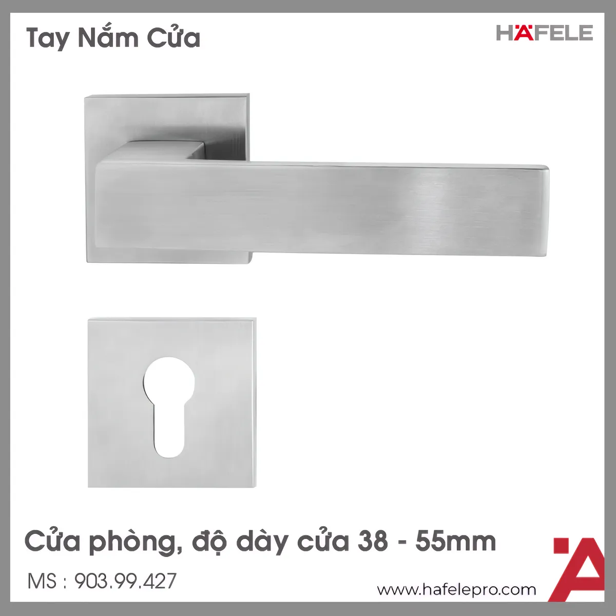 Tay Nắm Gạt Cửa Phòng Hafele 903.99.427