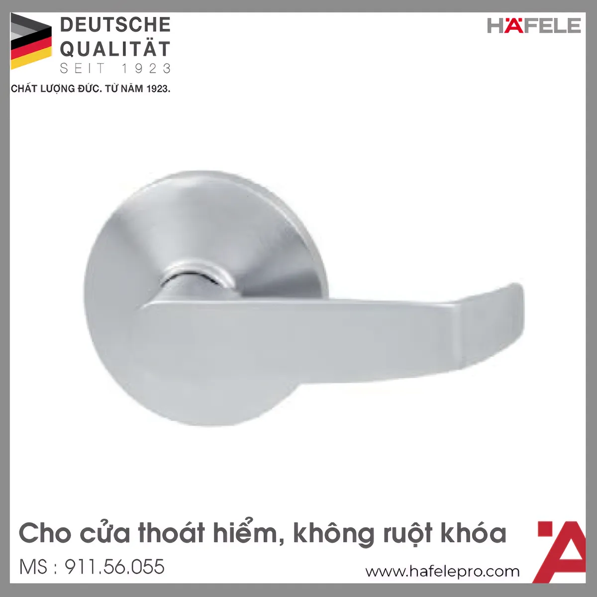 Tay Nắm Gạt Cửa Thoát Hiểm Hafele 911.56.055