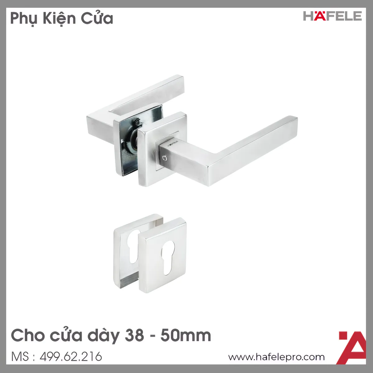 Tay Nắm Gạt Có Nắp Che Hafele 499.62.216