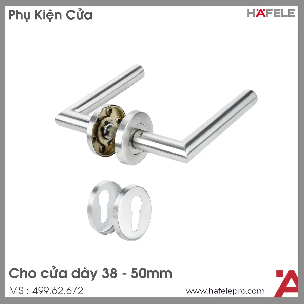 Tay Nắm Gạt Cho Cửa Hafele 499.62.672