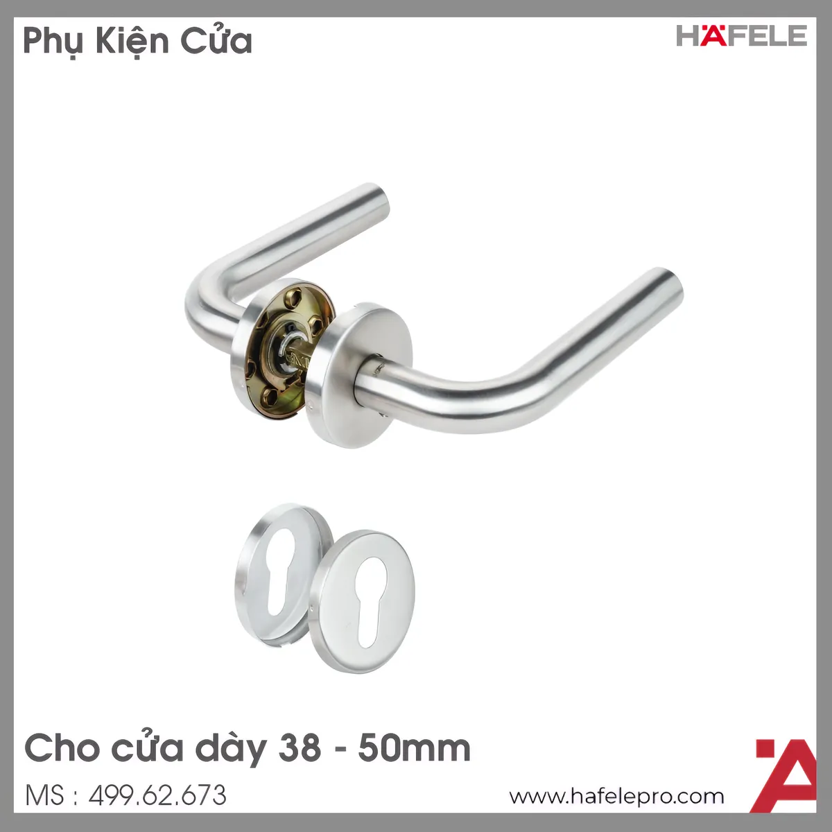 Tay Nắm Gạt Cho Cửa Hafele 499.62.673