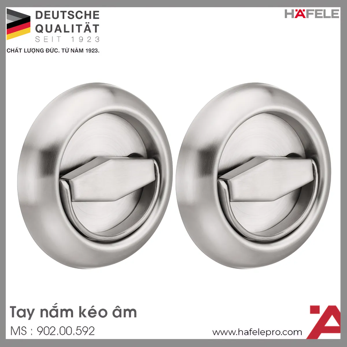 Tay Nắm Kéo Âm Hafele 902.00.592