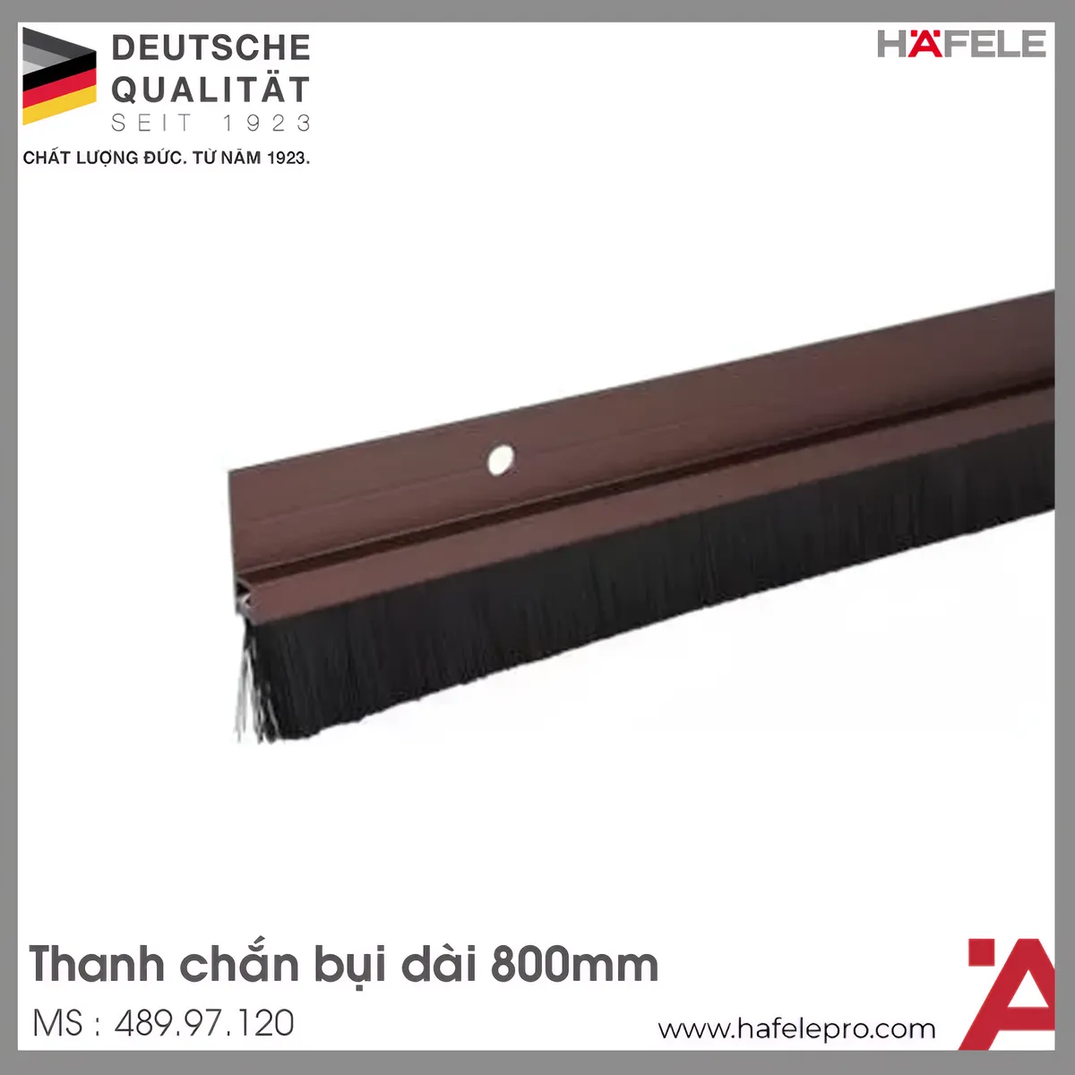 Thanh Chắn Bụi 800mm Hafele 489.97.120