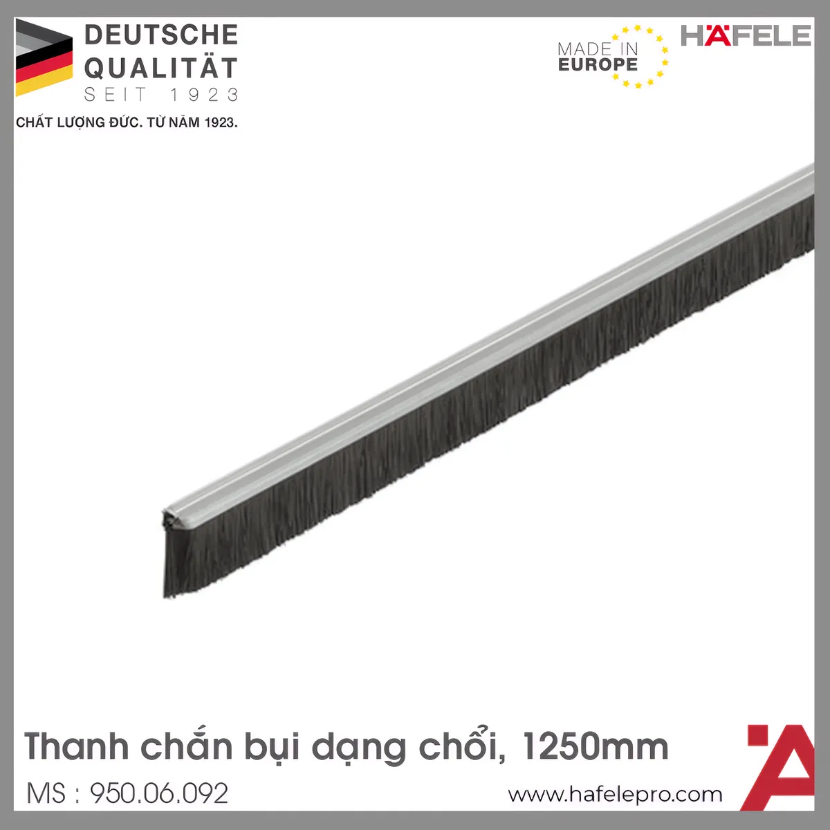 Thanh Chắn Bụi Hafele 950.06.092